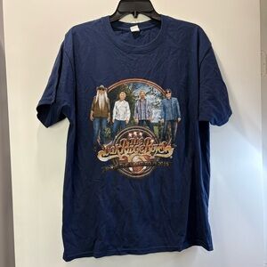 Navy Men's Oak Ridge Boys 2019 Concert Graphic T-Shirt